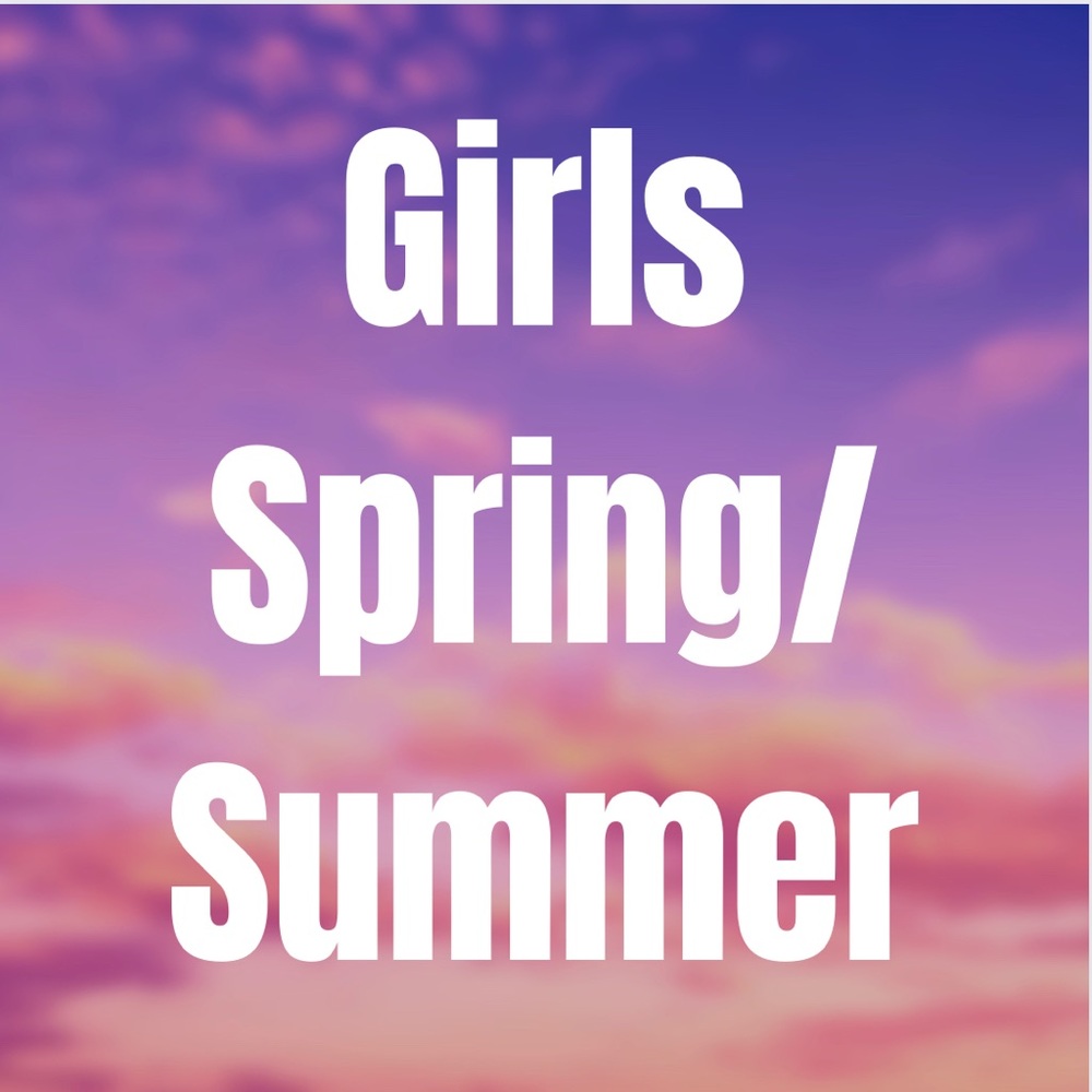Girls spring/ summer